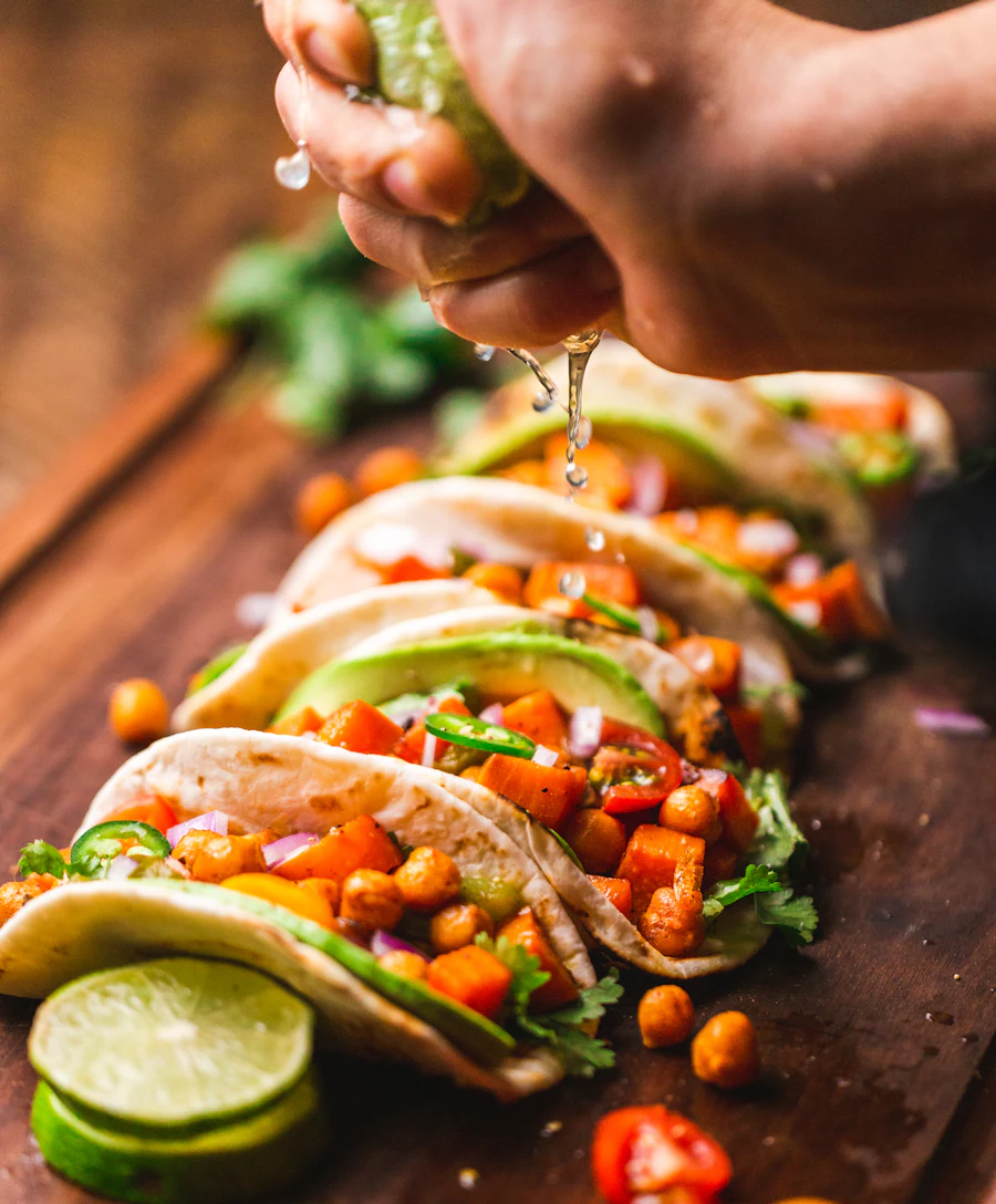 Sweet Potato and Black Bean Tacos